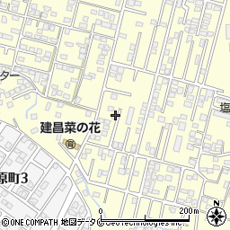 鹿児島県姶良市東餅田1270-7周辺の地図