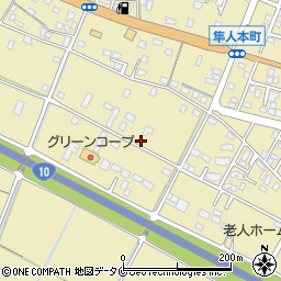 鹿児島県霧島市隼人町真孝3156周辺の地図