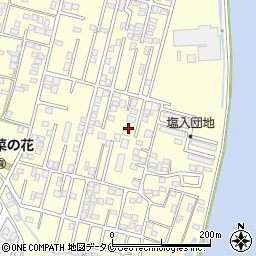 鹿児島県姶良市東餅田1253-6周辺の地図