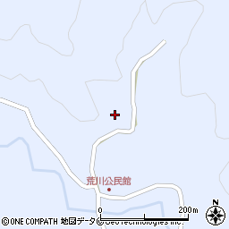 鹿児島県曽於市財部町北俣7561周辺の地図