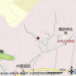 鹿児島県霧島市国分上井653周辺の地図