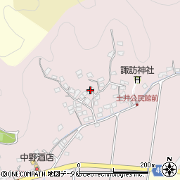 鹿児島県霧島市国分上井658周辺の地図