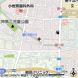 宮崎県都城市中原町4-36周辺の地図