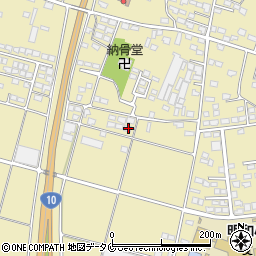 宮崎県都城市蓑原町8710-7周辺の地図