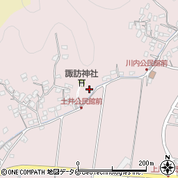 鹿児島県霧島市国分上井719周辺の地図