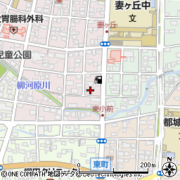 宮崎県都城市中原町7-11周辺の地図