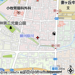 宮崎県都城市中原町4-11周辺の地図
