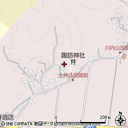 鹿児島県霧島市国分上井710周辺の地図