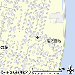 鹿児島県姶良市東餅田1253-4周辺の地図