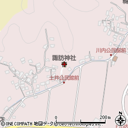 鹿児島県霧島市国分上井716周辺の地図