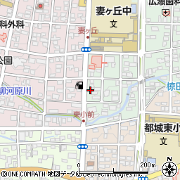 みしん市場　都城店周辺の地図