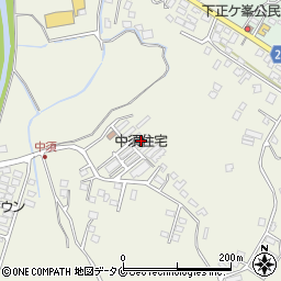 中須住宅周辺の地図