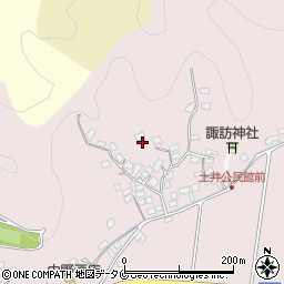 鹿児島県霧島市国分上井650周辺の地図