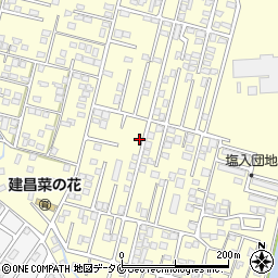 鹿児島県姶良市東餅田1258-4周辺の地図
