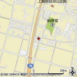 宮崎県都城市蓑原町8760-4周辺の地図
