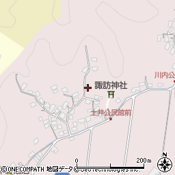 鹿児島県霧島市国分上井708周辺の地図