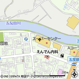 ニシムタ串木野店周辺の地図