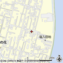 鹿児島県姶良市東餅田1253-5周辺の地図
