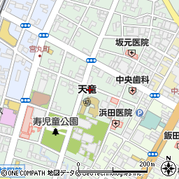 岩満園茶舗牟田町店周辺の地図