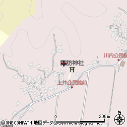 鹿児島県霧島市国分上井707周辺の地図