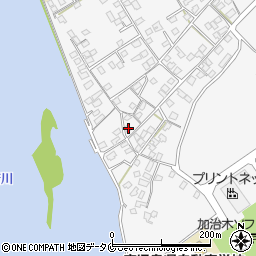 鹿児島県姶良市加治木町木田1493周辺の地図