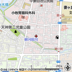 宮崎県都城市中原町4-6周辺の地図