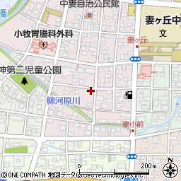 宮崎県都城市中原町4-9周辺の地図
