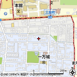 宮崎県都城市一万城町62周辺の地図