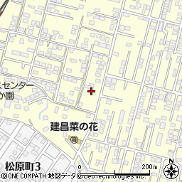 鹿児島県姶良市東餅田1372-2周辺の地図