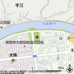 塩田第1公園周辺の地図