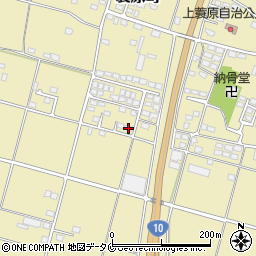 宮崎県都城市蓑原町8815-8周辺の地図