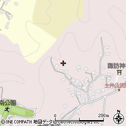 鹿児島県霧島市国分上井618周辺の地図