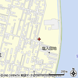 鹿児島県姶良市東餅田1176-3周辺の地図