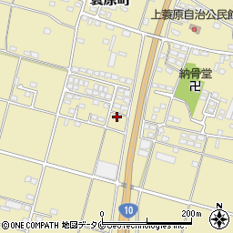 宮崎県都城市蓑原町8787周辺の地図