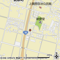 宮崎県都城市蓑原町2469周辺の地図