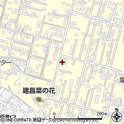 鹿児島県姶良市東餅田1265-5周辺の地図