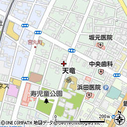 宮崎県都城市牟田町6-8周辺の地図