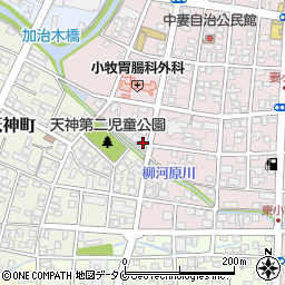 宮崎県都城市中原町11-10周辺の地図