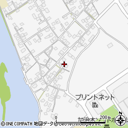 鹿児島県姶良市加治木町木田1448周辺の地図