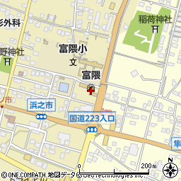 富隈幼稚園周辺の地図