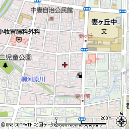 宮崎県都城市中原町9-7周辺の地図