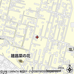 鹿児島県姶良市東餅田1265-4周辺の地図