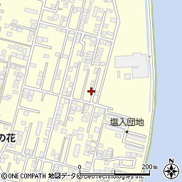 鹿児島県姶良市東餅田1172-4周辺の地図
