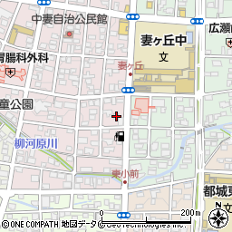 宮崎県都城市中原町8-8周辺の地図