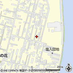 鹿児島県姶良市東餅田1169-14周辺の地図