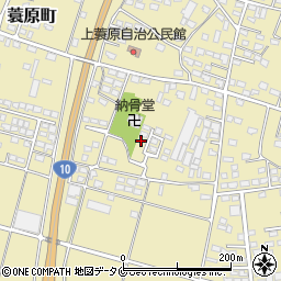 宮崎県都城市蓑原町2936-6周辺の地図