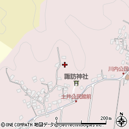 鹿児島県霧島市国分上井697周辺の地図