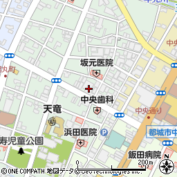 宮崎県都城市牟田町10-11周辺の地図