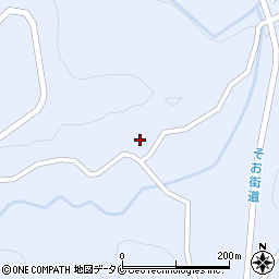 鹿児島県曽於市財部町北俣8982周辺の地図