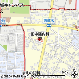 田中隆内科周辺の地図